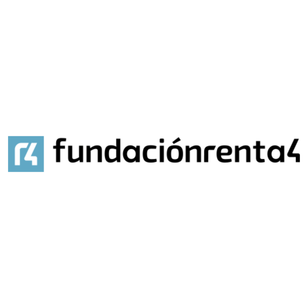 Logo de Fundación Renta 4, entidad colaboradora con transparencia en la ONG Amor Sin Barreras.